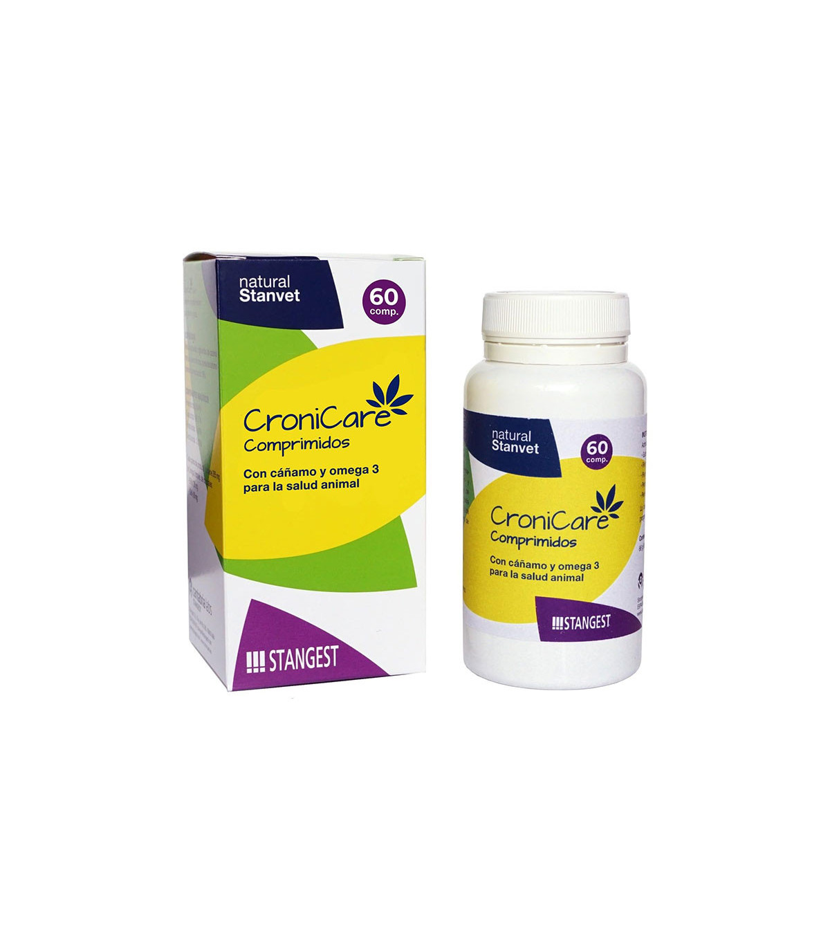 Cronicare Comprimidos - 60 comprimidos - Bienestar para Perros y Gatos