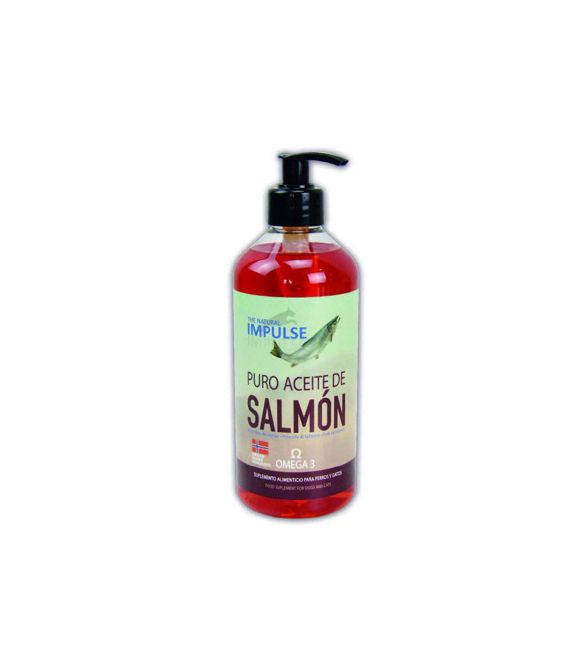 IMPULSE Aceite de Salmón - 1000ml - Máxima Duración y Ahorro