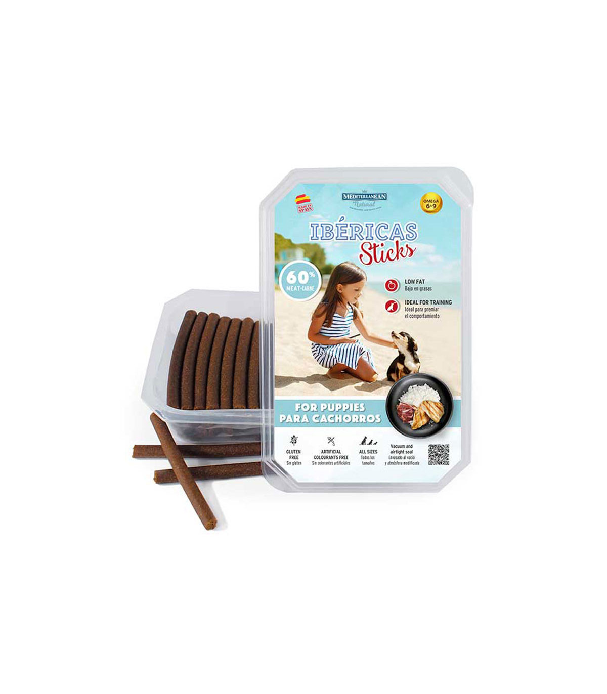 Snacks Ibéricas Cachorros Sticks Puppy Δ 800gr Δ Crescimento Sano