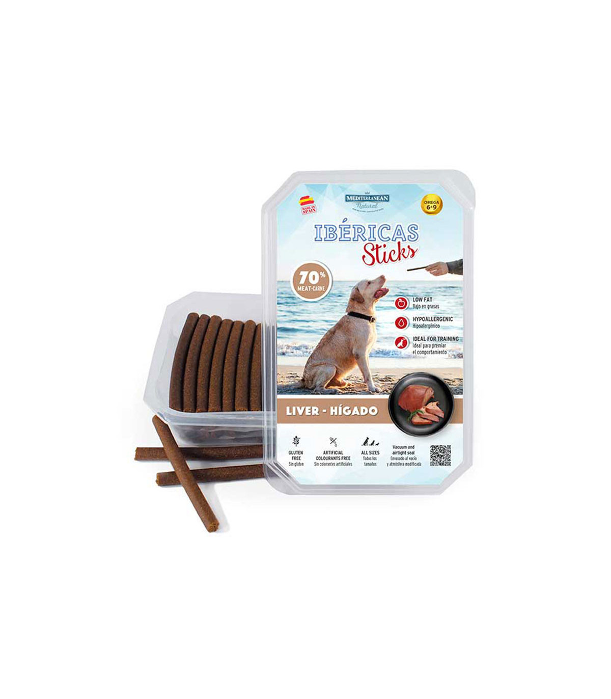 Snacks Ibérico Dogs Sticks Foie Δ 800gr Δ Delicadeza Gourmet