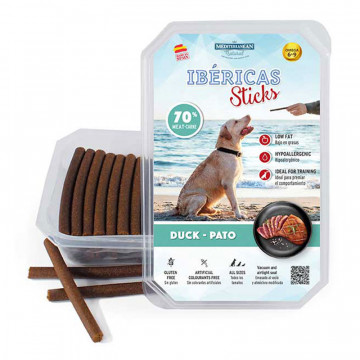 Snacks Ibéricas Sticks Pato (70u) 800gr - Mediterranean Natural