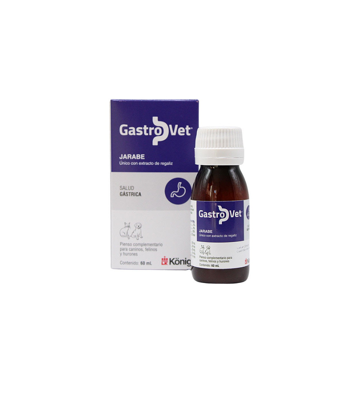 Gastrovet 60ml 日本語 Cães e Gatos do Protetor de Gástrico