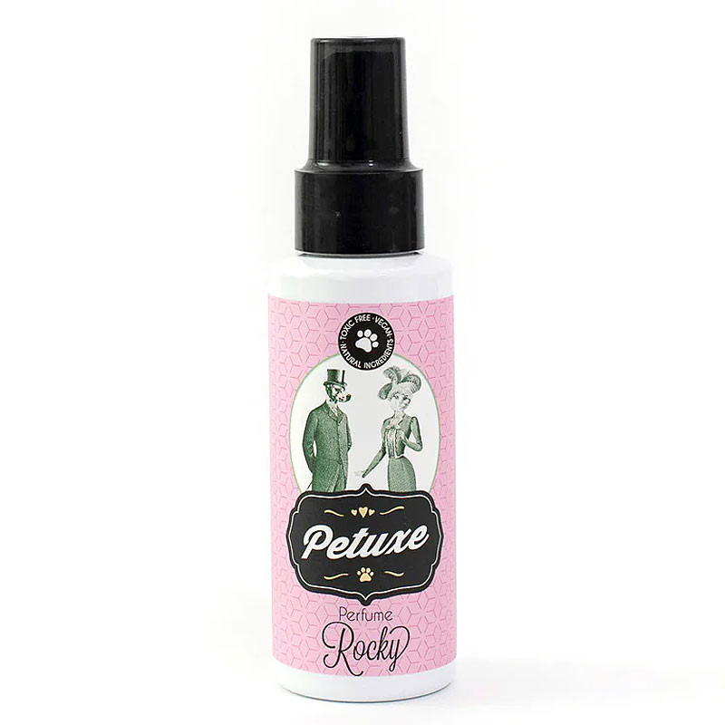 PETUXE Perfume Rocky 100 ml – Fragancia Amaderada y Especiada para Perros y Gatos