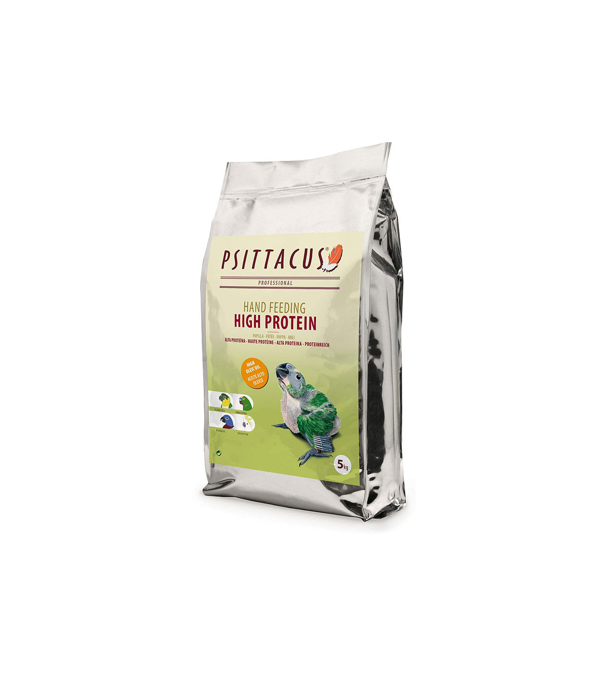 Mingau de Psittacus com Alto Teor de Proteína 5kg |Criação de Papagaios (Economia)