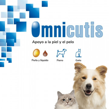 OMNICUTIS Dermoprotección Amplio Espectro 30 cáps - Perros y Gatos