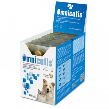 OMNICUTIS Dermoprotección Amplio Espectro 150 cáps - Perros y Gatos