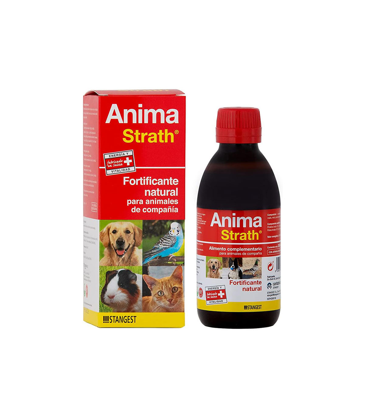 ANIMA-STRATH 100ml |Suplemento natural para animais de estimação |Energia/Defesas