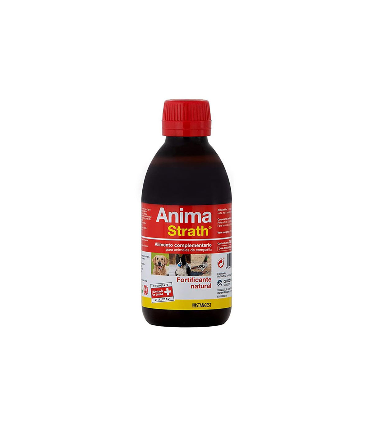 ANIMA-STRATH 250ml |Suplemento para animais de estimação |Formato de Poupança