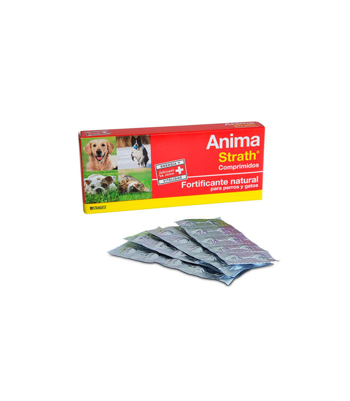 ANIMA-STRATH 40 Comprimidos - Suplemento Natural (Formato Blister)