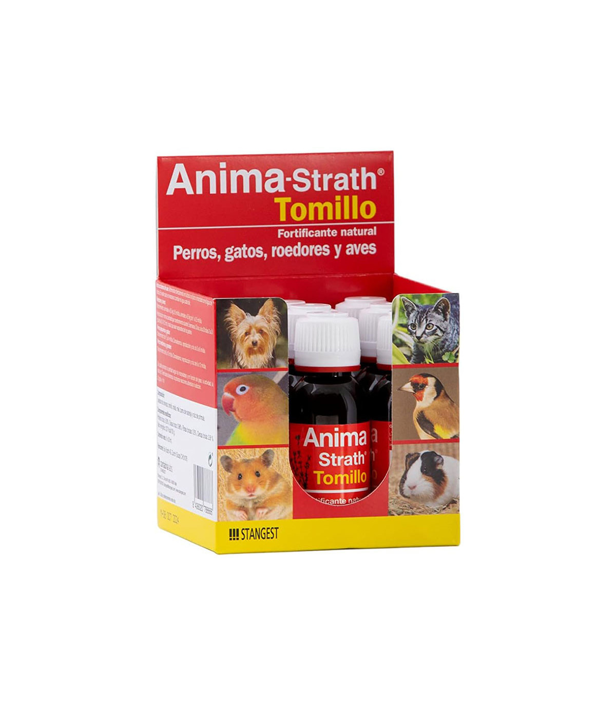 ANIMA-STRATH Tomillo 30ml (x9) - Suplemento para Resfriados y Bronquitis