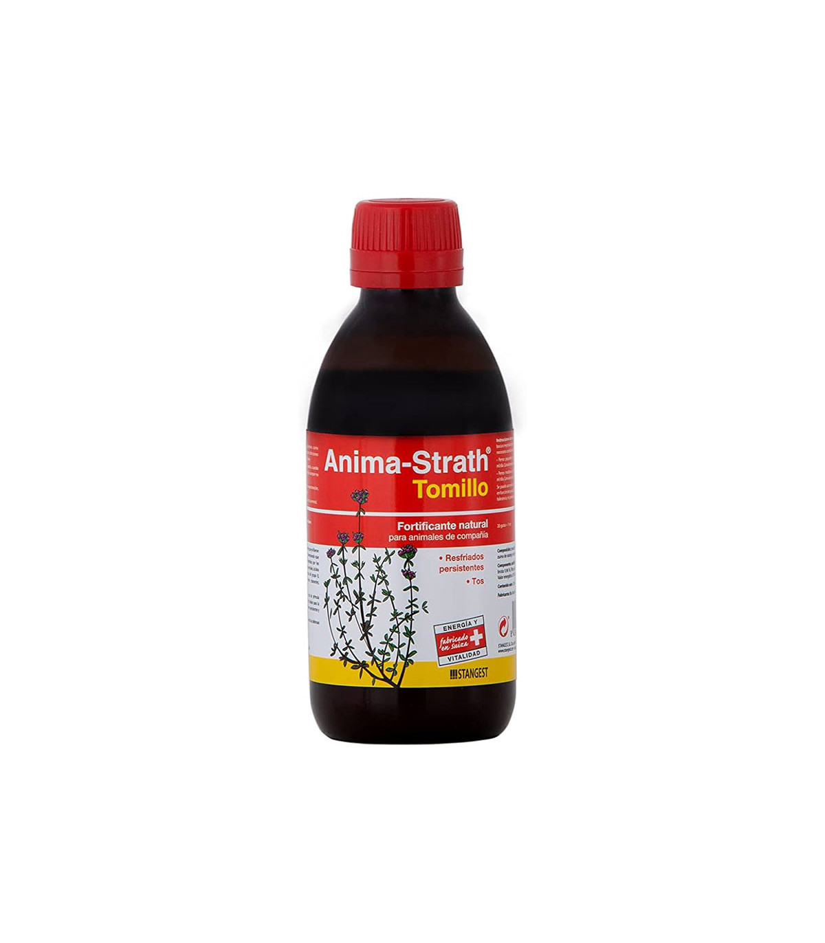 ANIMA-STRATH Tomillo 250ml - Suplemento Respiratorio Natural (Alivio Tos y Congestión)