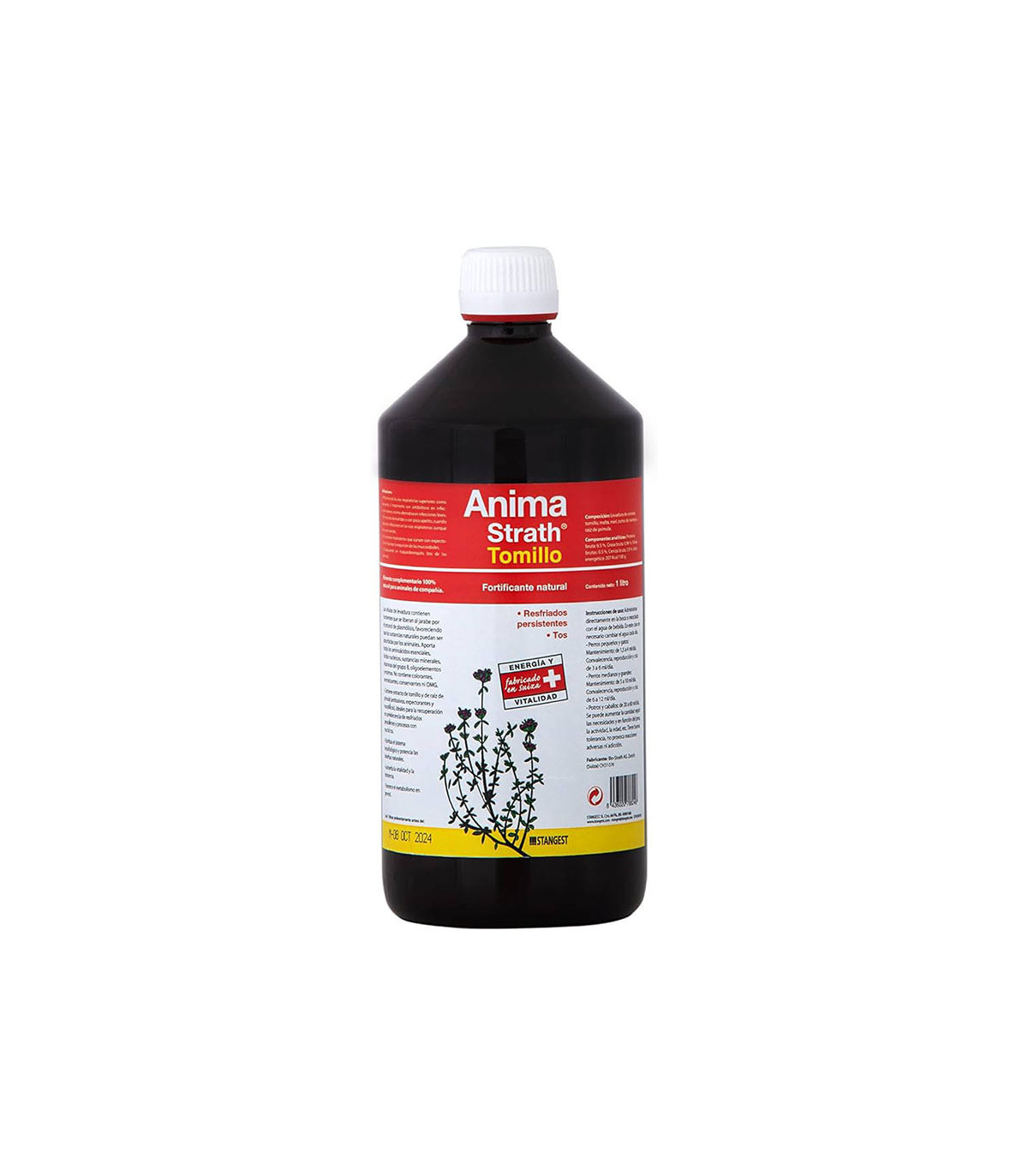 ANIMA-STRATH Tomillo 1L 日本語 Clínicas Natural Respiratório