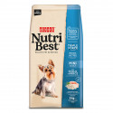 NUTRIBEST Adulto Mini Frango e Arroz 3KG - Alimento para Cães de Raças Pequenas