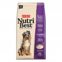 NUTRIBEST Adult 7+ Pollo y Arroz 3KG - Pienso para Perros Senior (Formato Pequeño)