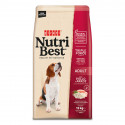 NUTRIBEST Frango adulto e arroz 3KG - Alimentação para cães adultos