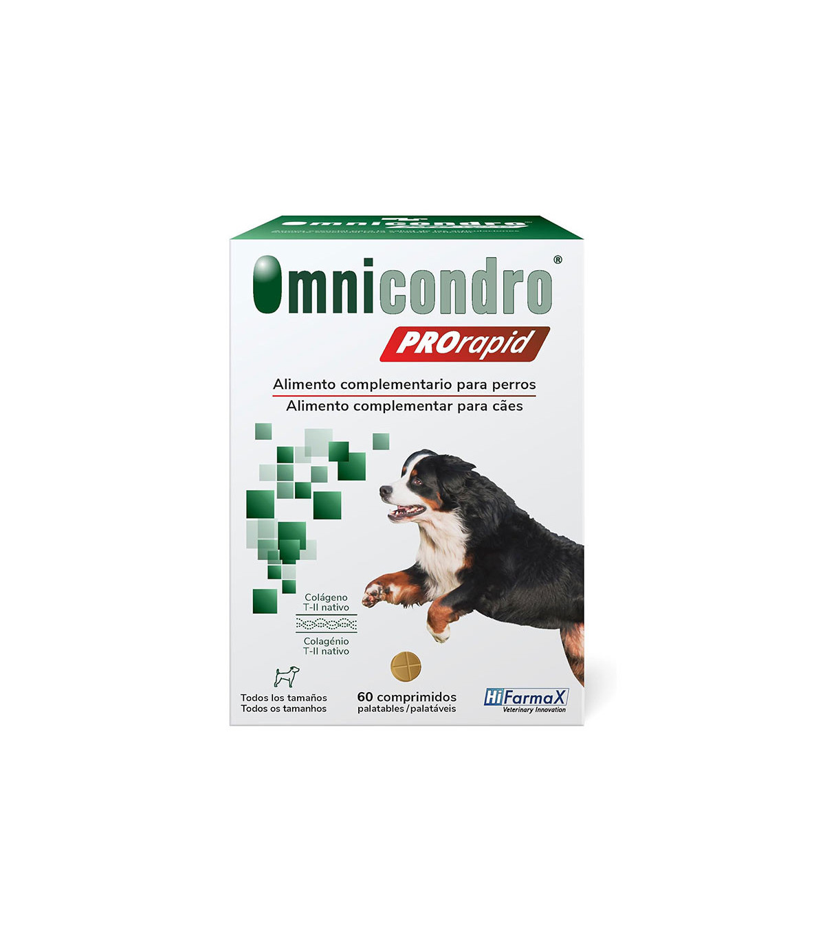 OMNICONDRO PROrapid 60 comprimidos |Cão Condroprotetor |Ação rápida