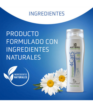 ARTERO CHAMPU 4CATS 250ML