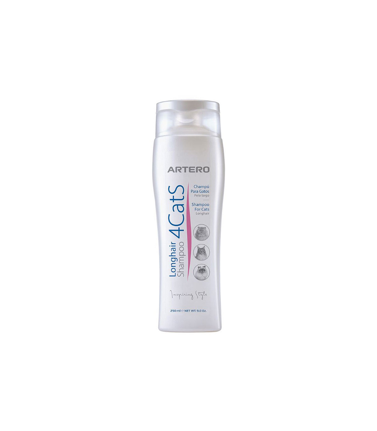 ARTERO Champú 4Cats Longhair 250ml | Gatos Pelo Largo