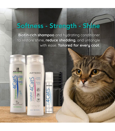 ARTERO CHAMPÚ 4CATS LONGHAIR 250ML
