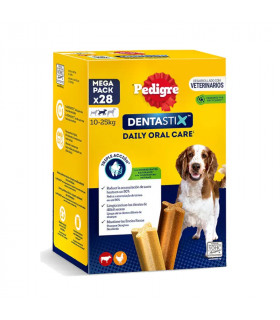 Comprar Pedigree Dentastix Mediano 28ud | Snack Dental al Mejor Precio