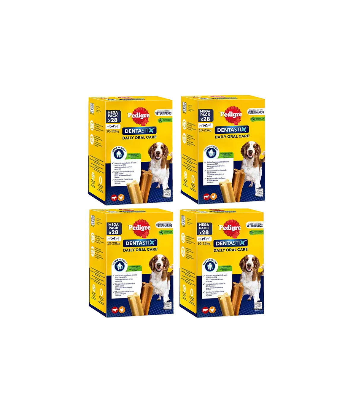 Pedigree MULTIPACK DENTASTIX caja– Higiene Dental para Perros Medianos
