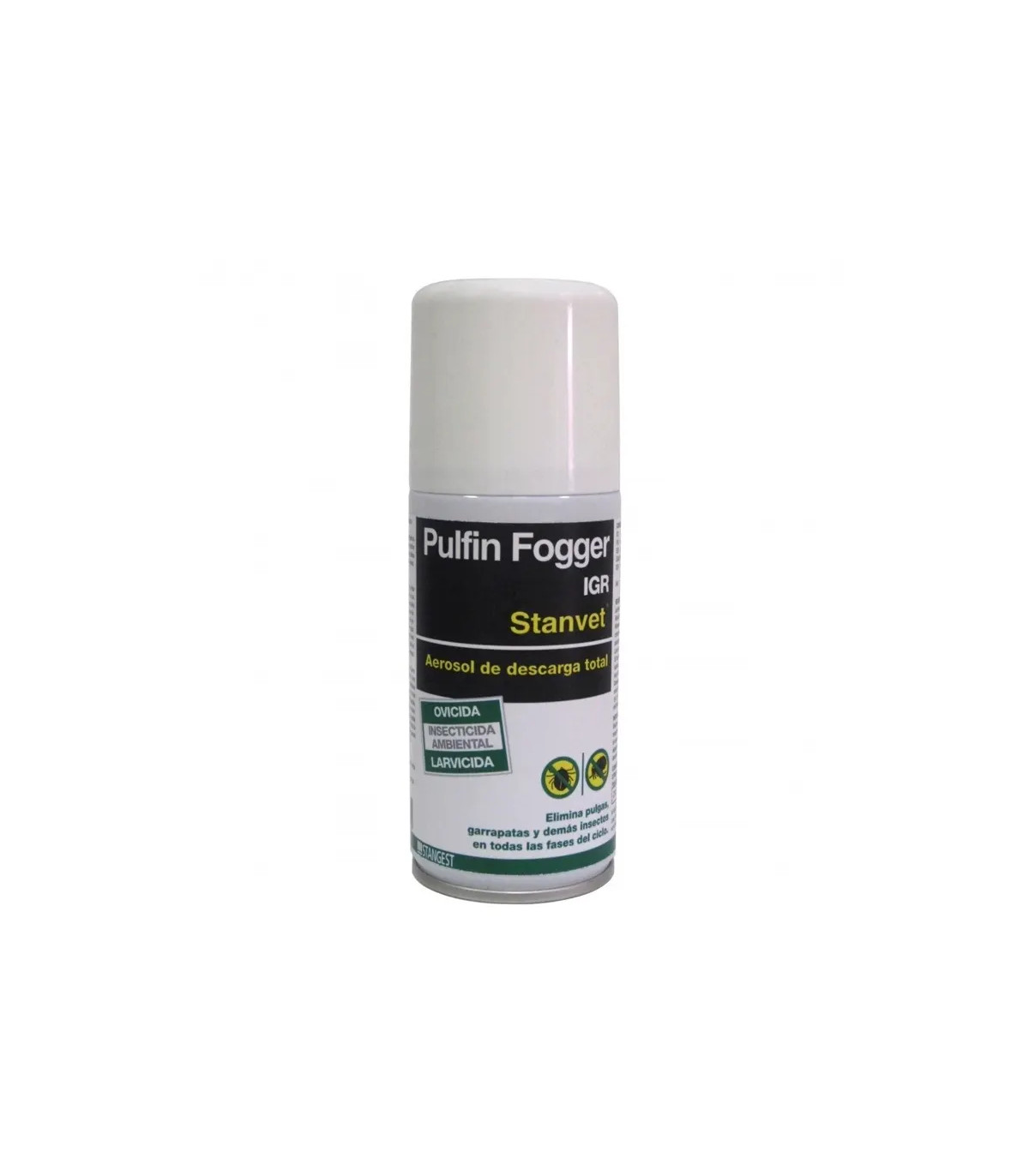 PULFIN Fogger IGR 150ml: Insecticida Anti Pulgas y Garrapatas Stangest