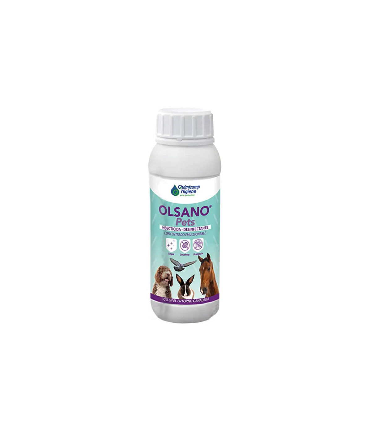 Olsano Pets 500ml: Insecticida Desinfectante Entorno Perro | Anti Pulgas