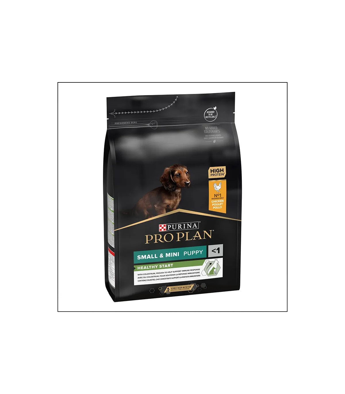Plano Pro Puppy Pequeno Mini Healthy Start Pollo 3kg Δ Cachorro Calostro