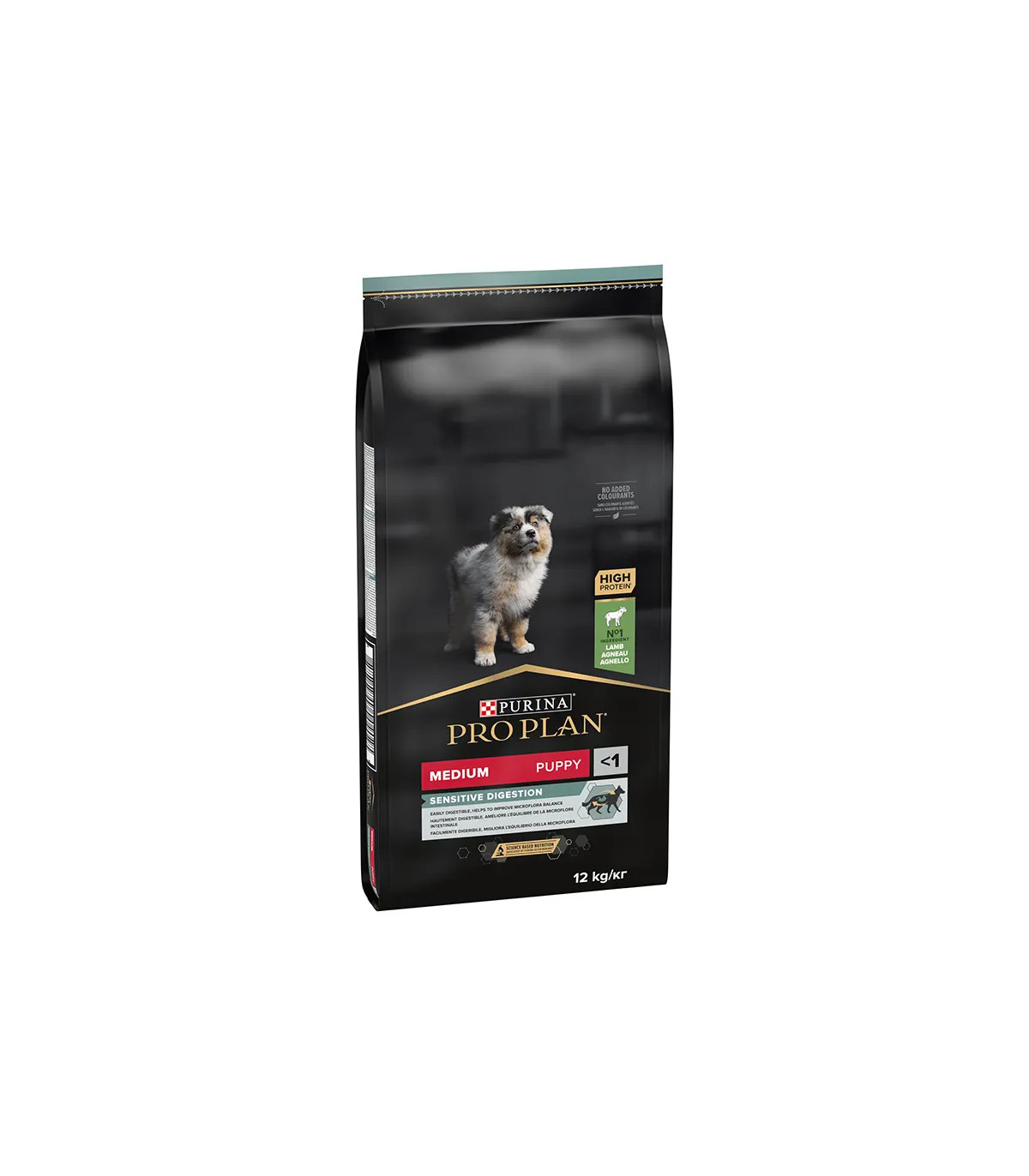 Pro Plan Puppy Medium Sensitive Digestion Cordero 12kg | Cachorro Sano