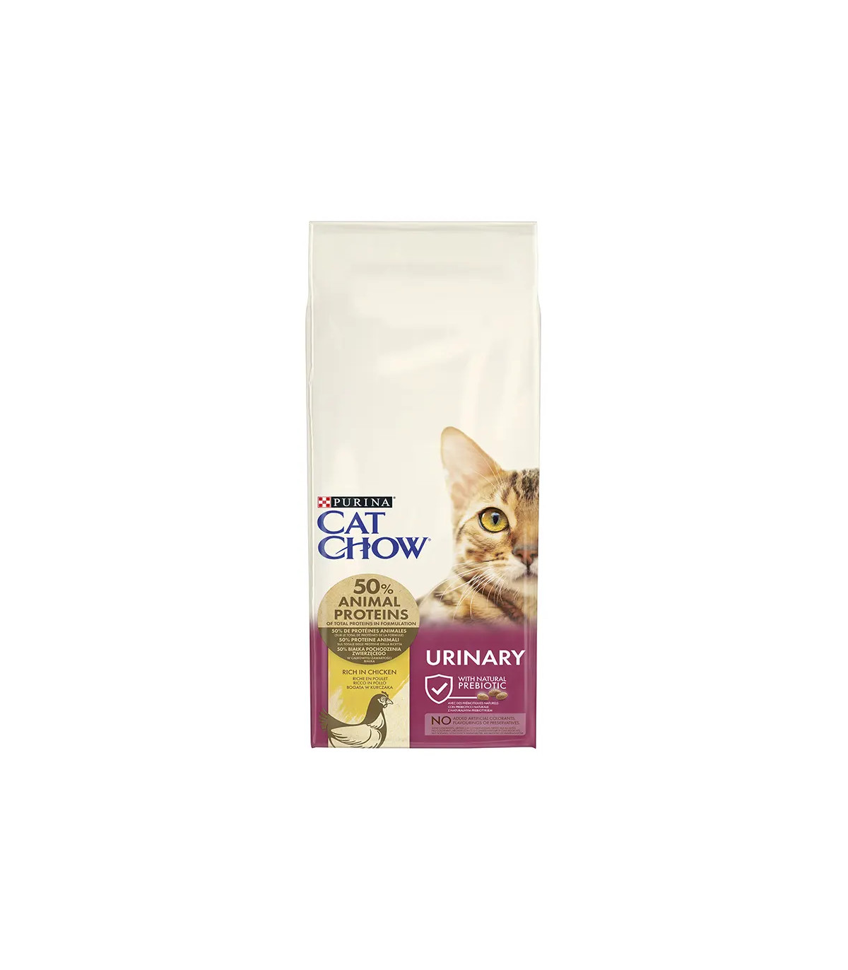 Cat Chow Urinary Pollo 15kg | Pienso Gato Salud Urinaria Ahorro