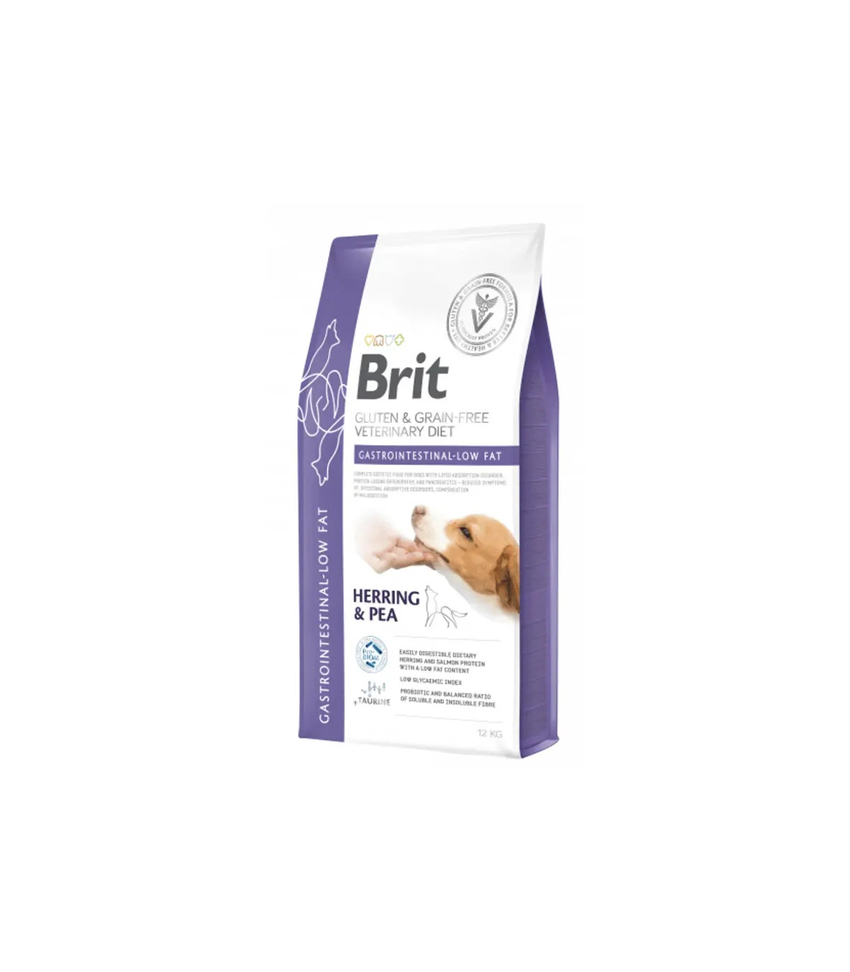 Brit VD Dog Gastrointestinal Low Fat 12kg | Perro Pancreatitis Ahorro