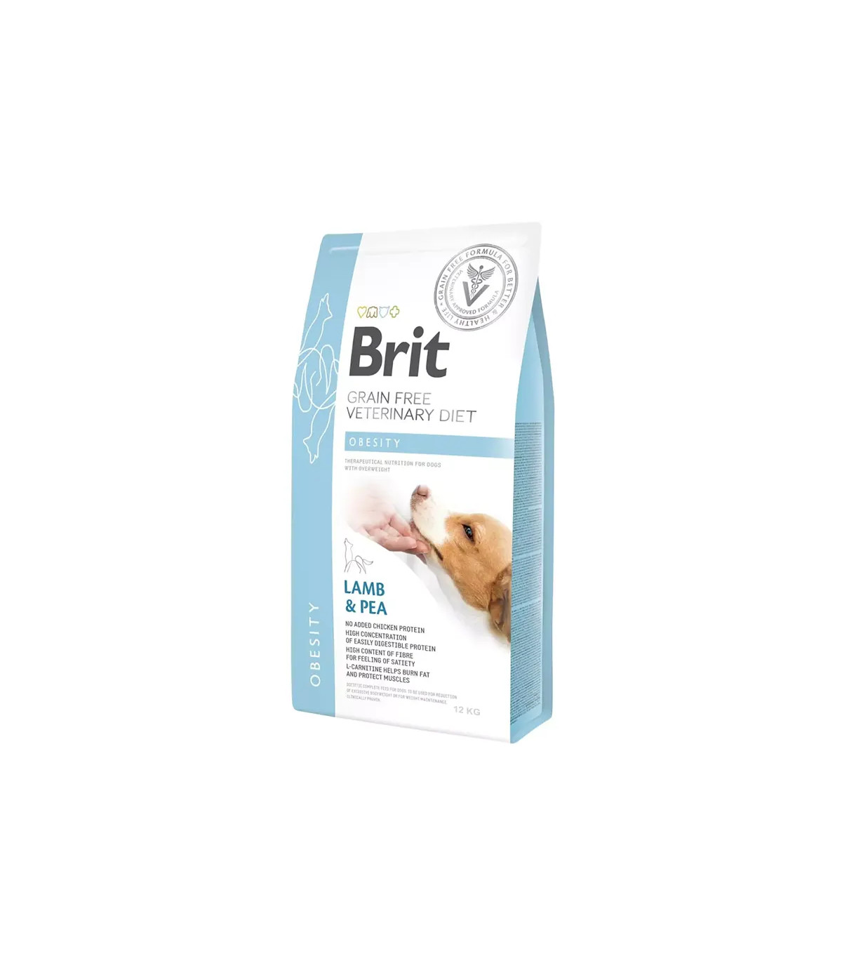 Brit VD Dog Obesity Cordero 12kg | Dieta Perro Control Peso Ahorro