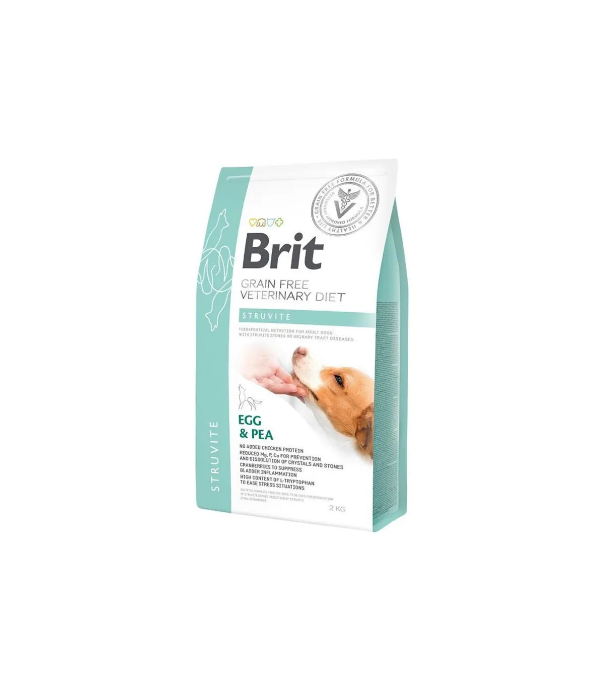 Brit VD Dog Struvite Huevo Pavo 12kg | Dieta Perro Cálculos Urinarios Ahorro