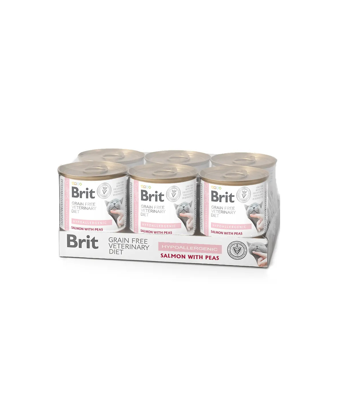 Brit VD cão esterilizado salmão 12kg 8.000 alimentação esterilizada Poupança de cão