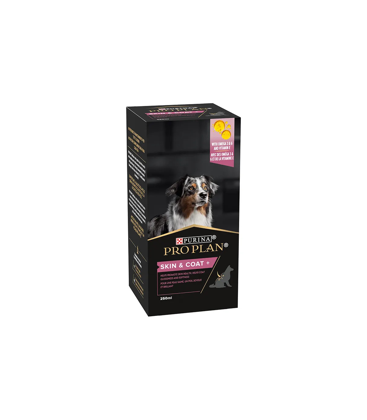Pro Plan Suplemento Skin & Coat+ Perro 250ml | Aceite Piel y Pelaje