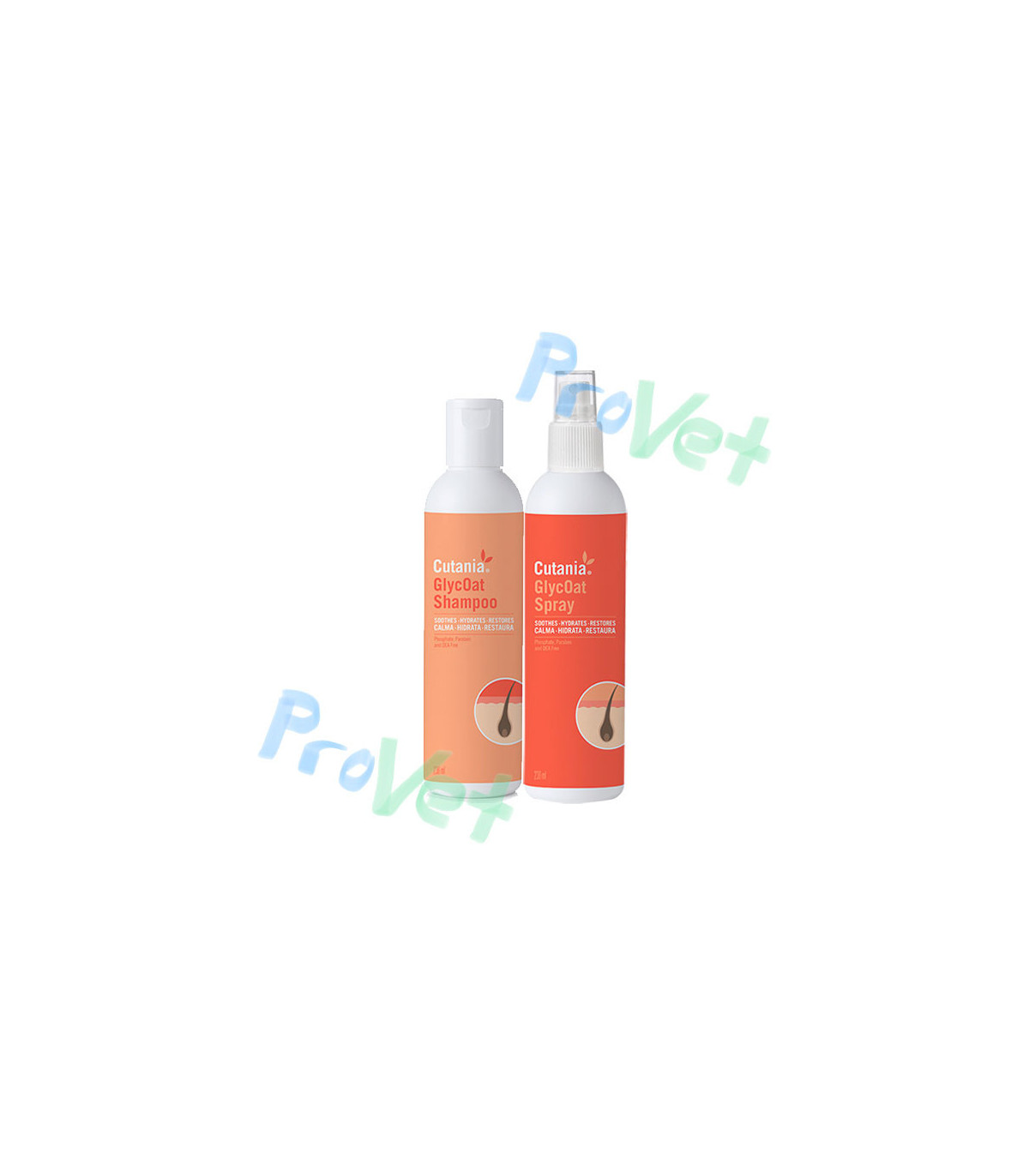CUTANIA GlycOat Pack 236 ml - Champú