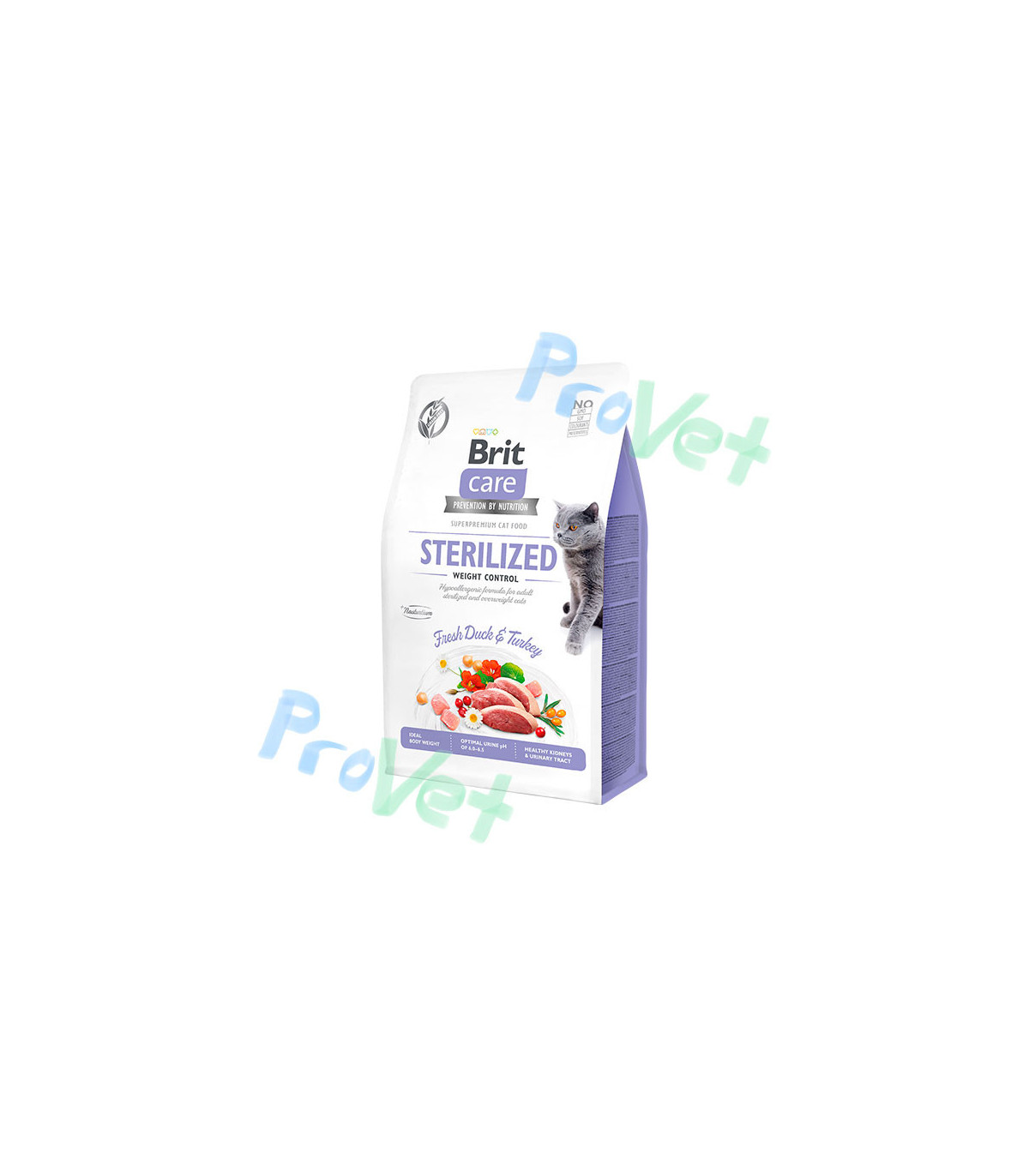 CARE Cat GF Sterilised Weight Control 2kg