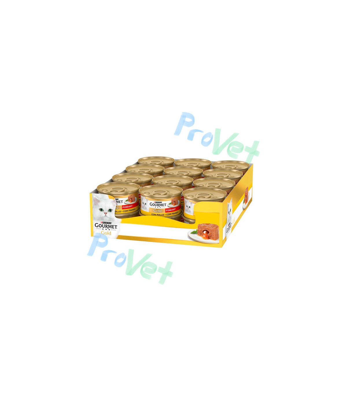 GOURMET GOLD Fondant Pollo 24x85gr