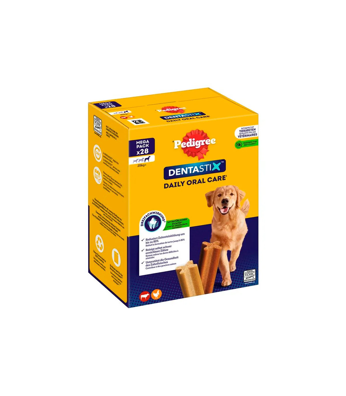 Comprar Dentastix Perro Grande 28ud | Pedigree Snack Dental Perro | Higiene Bucal