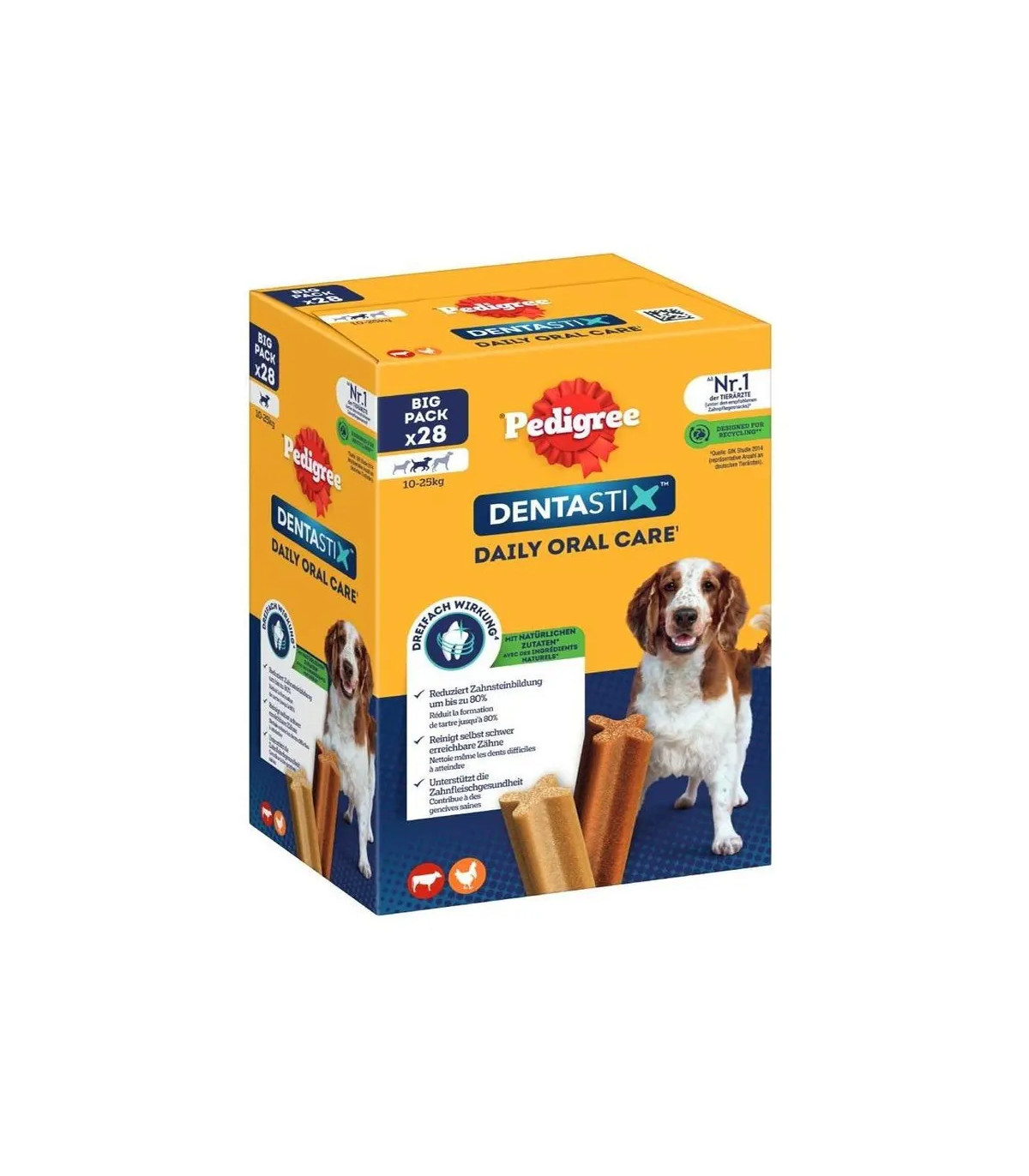 Multipack Dentastix Mediano 28ud | Snack Dental Perros Medianos