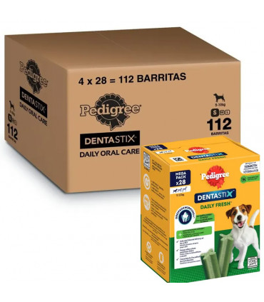 Pack Ahorro Dentastix Fresh Pequeño 112ud | Aliento fresco | Mal Aliento Perro