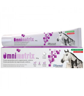 Omnimatrix 20g | Crema Cicatrizante para Perros, Gatos y Caballos | Hifarmax