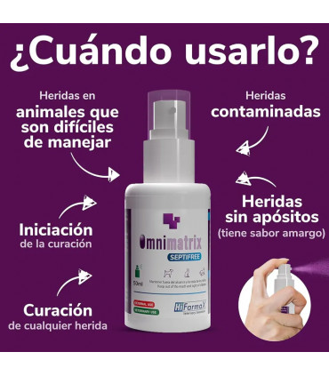 OMNIMATRIX Cicatrización Rápida Septifree 50ml