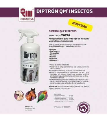 Diptron Insecticida Total Antiparasitario 1L