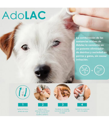 ADO LAC Limpiador Auricular 125ml