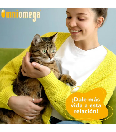 Omniomega 120 Perlas | Omega 3 para Perro y Gato | Piel y Pelo