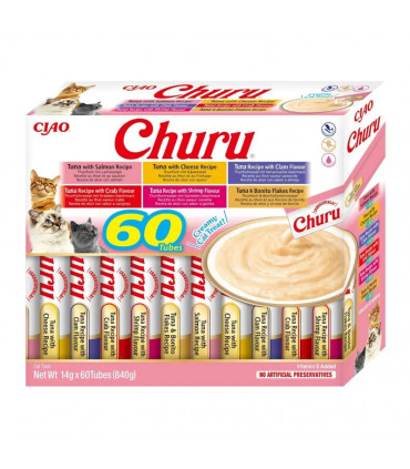 Churu CAT Variedades de Atún (60x14g)