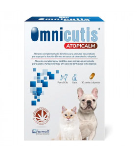 Omnicutis Atopicalm 30 Perlas | Piel Atópica y Picor Perro y Gato