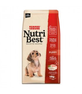 Nutribest Puppy Pollo Arroz 15kg | Pienso Cachorros