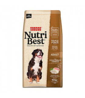 Nutribest Adult Cerdo Iberico y Arroz 15kg | Pienso Premium Perros